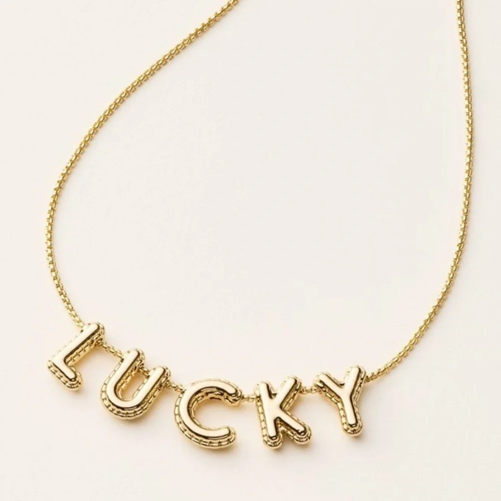 Kate Spade x Target  'Lucky' Necklace NWT